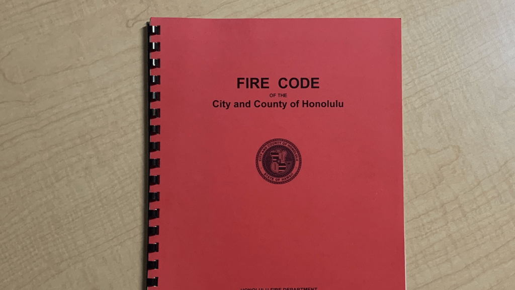 Fire Code of the City and County of Honolulu