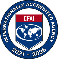 internationally accredited agency logo