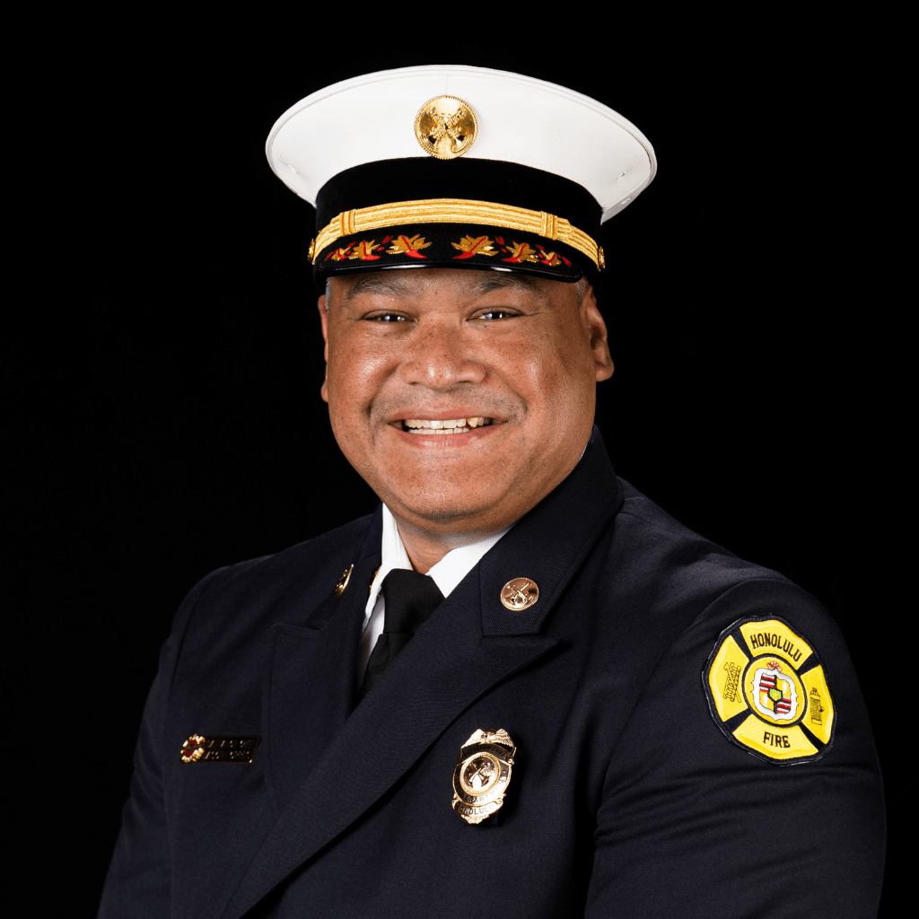 Portrait of Battalion Chief Jason Torres