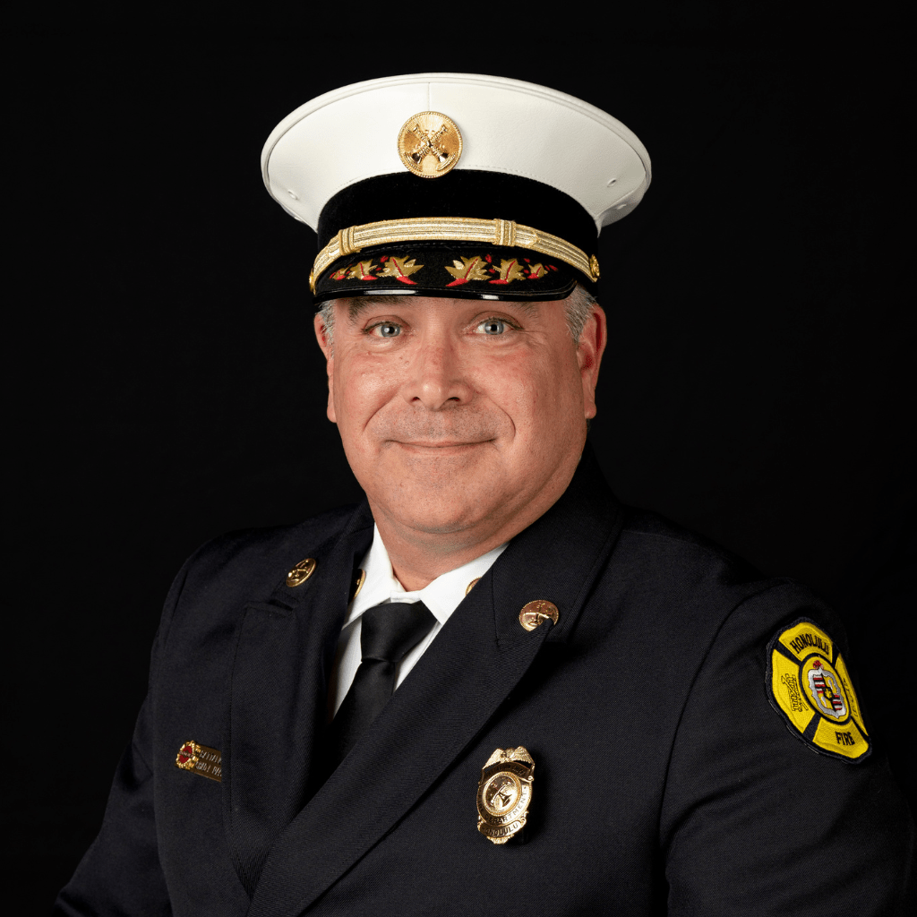 Portrait of Battalion Chief Craig Souza